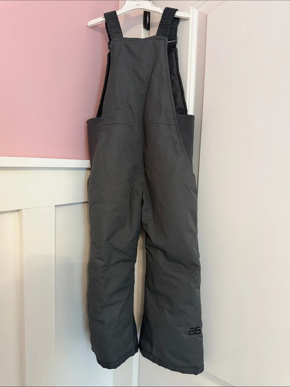 ARCTIX Kids 4T Charcoal Gray Insulated Snow Bibs C#2